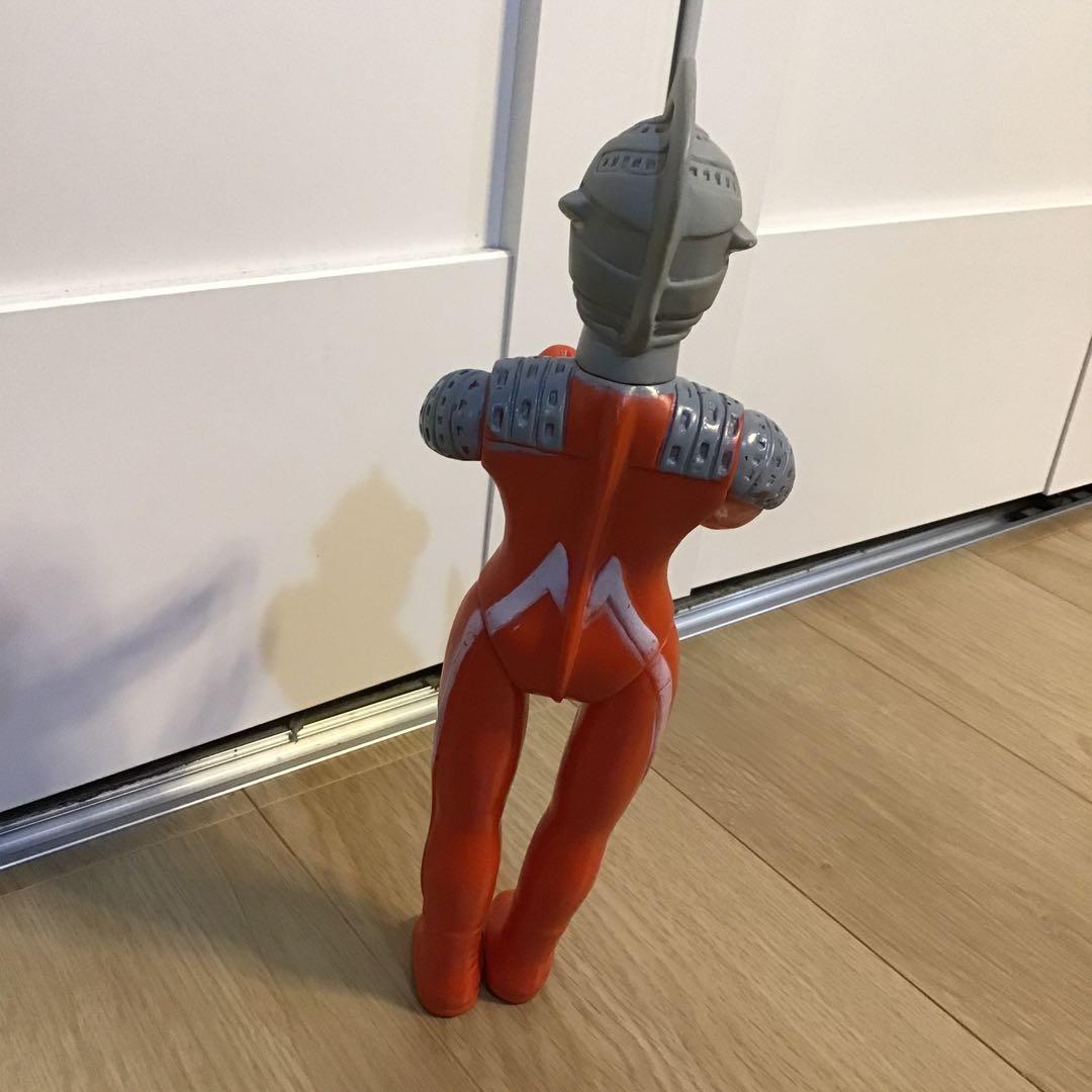 期間限定　昭和レトロ　当時物　美品　マルサン　ソフビ　ウルトラセブン　円谷プロ