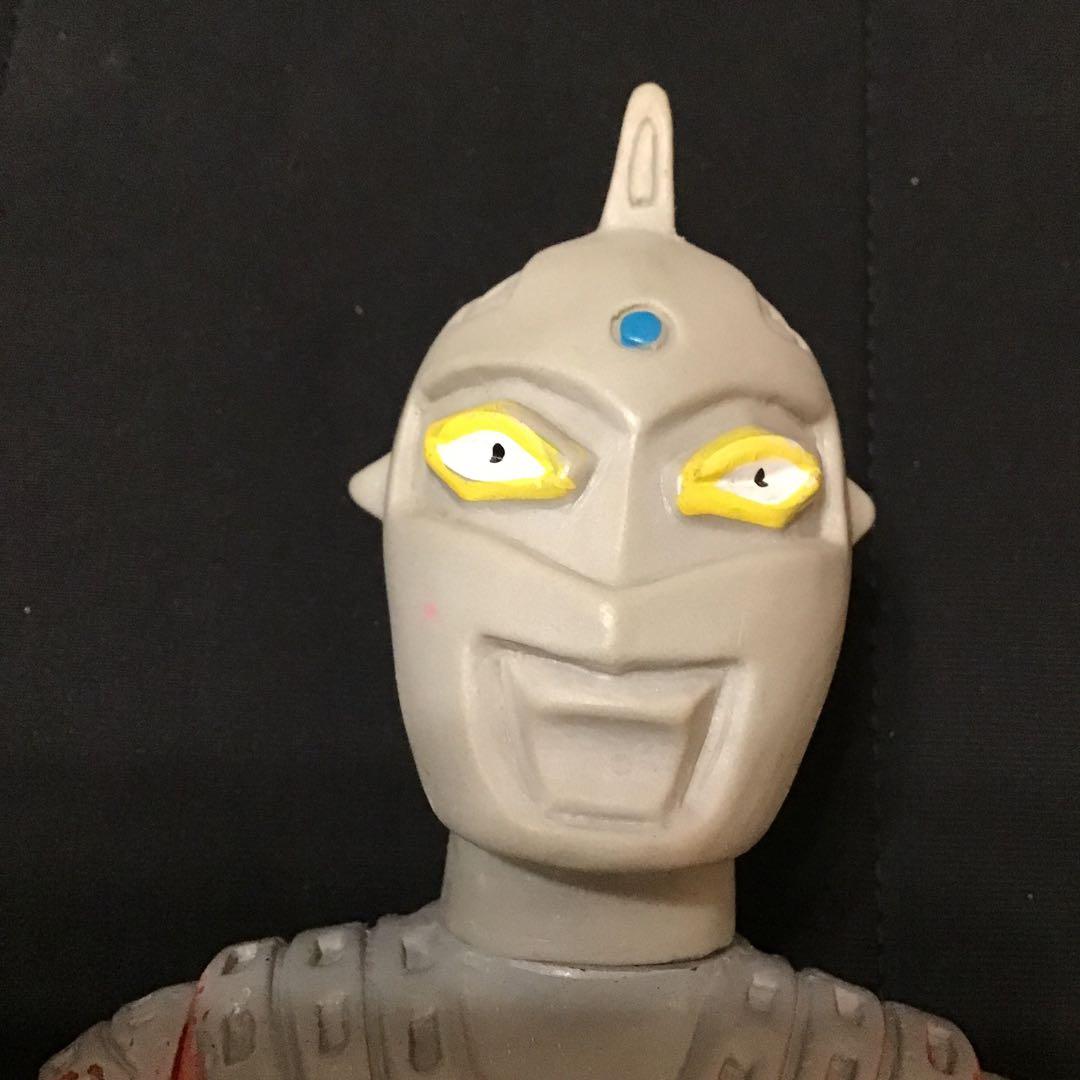 期間限定　昭和レトロ　当時物　美品　マルサン　ソフビ　ウルトラセブン　円谷プロ