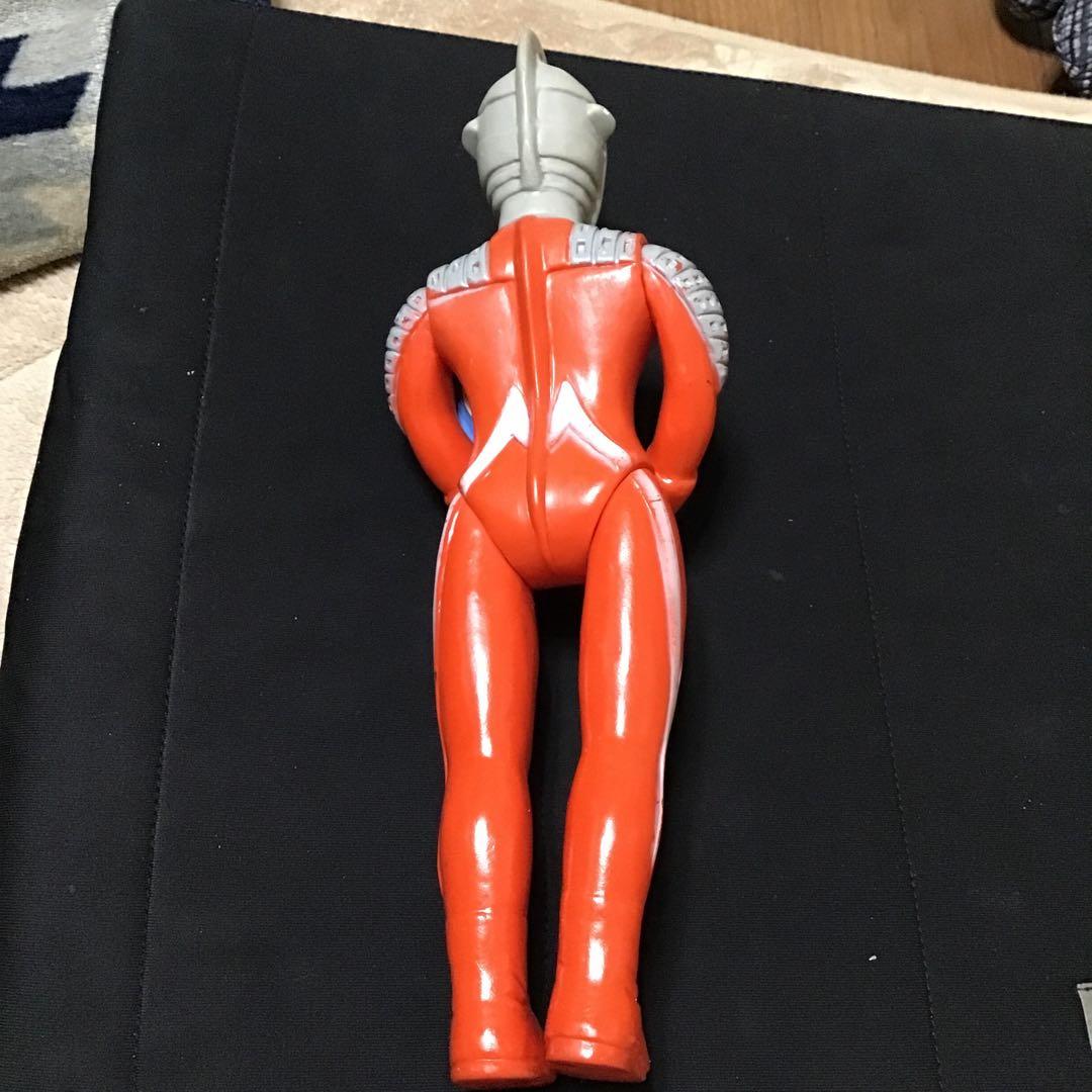 期間限定　昭和レトロ　当時物　美品　マルサン　ソフビ　ウルトラセブン　円谷プロ
