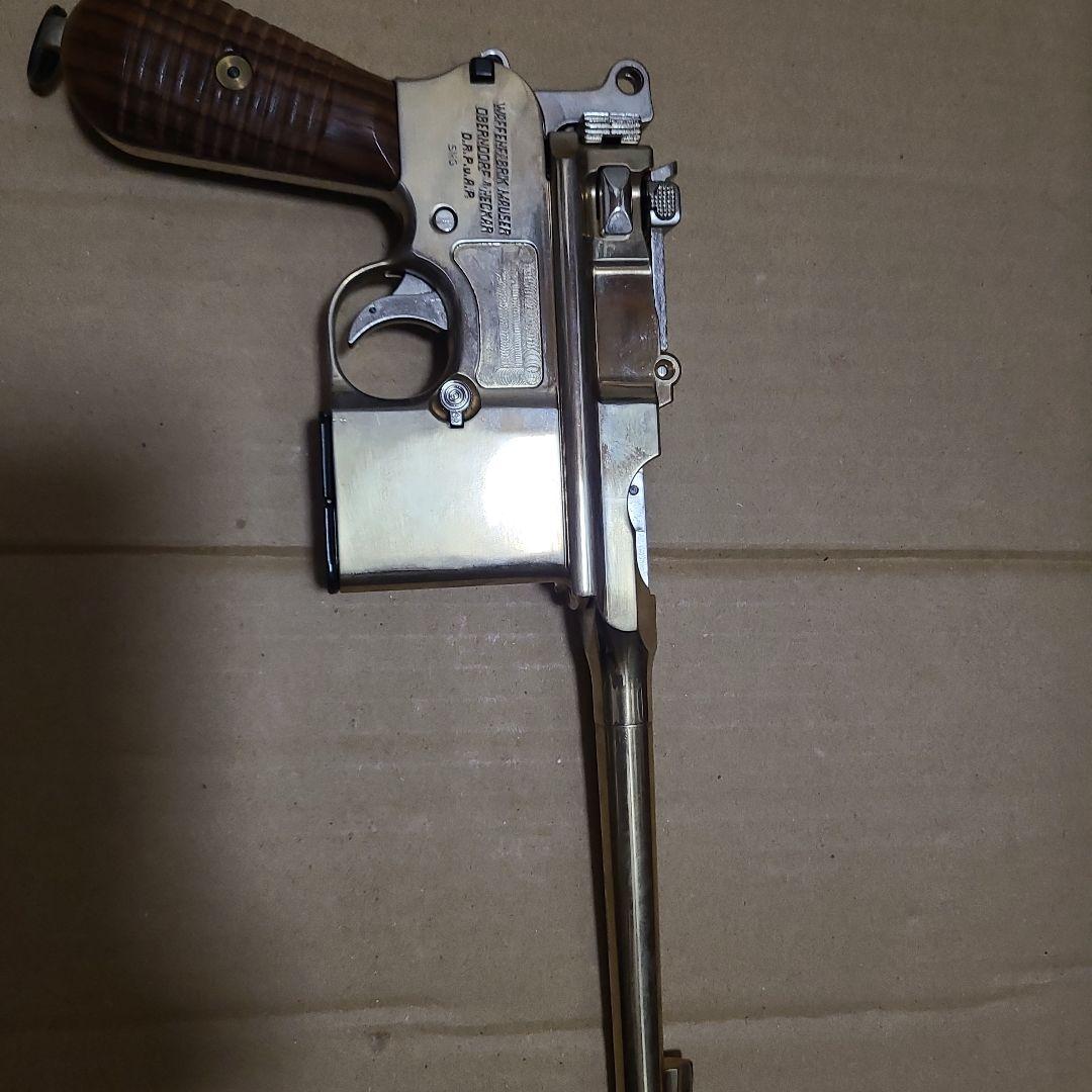 マルシン モーゼル モデルガン 金色