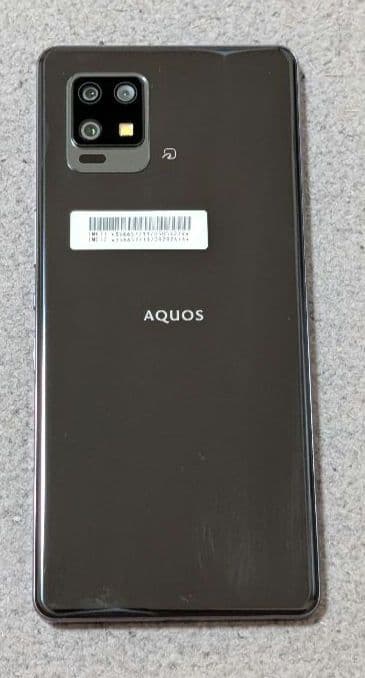 スマートフォン本体 Sharp AQUOS zero6 Black 128GB