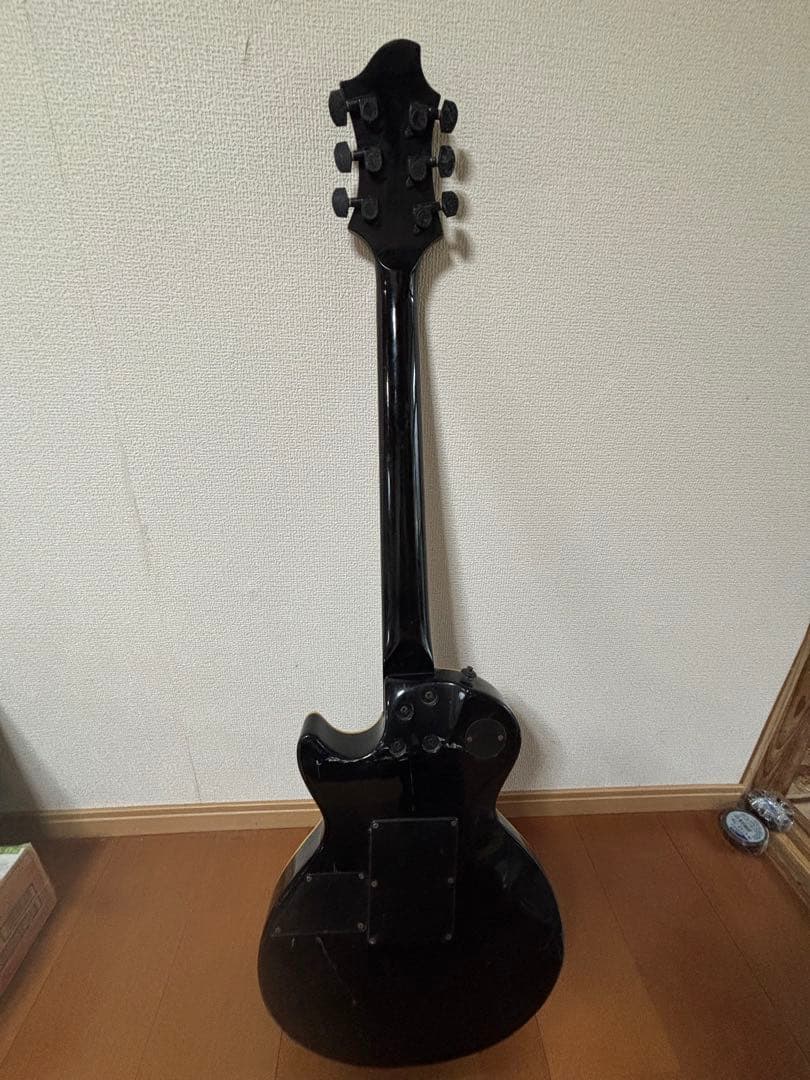 GrassRoots ブラック エレキギター レスポールタイプ