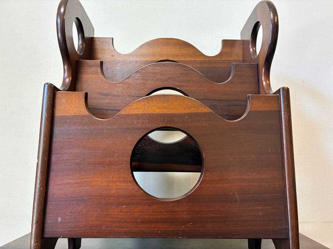 モダン　マガジンラック　北欧スタイル　古道具　小物入れ　ビンテージ雑貨　おしゃれ