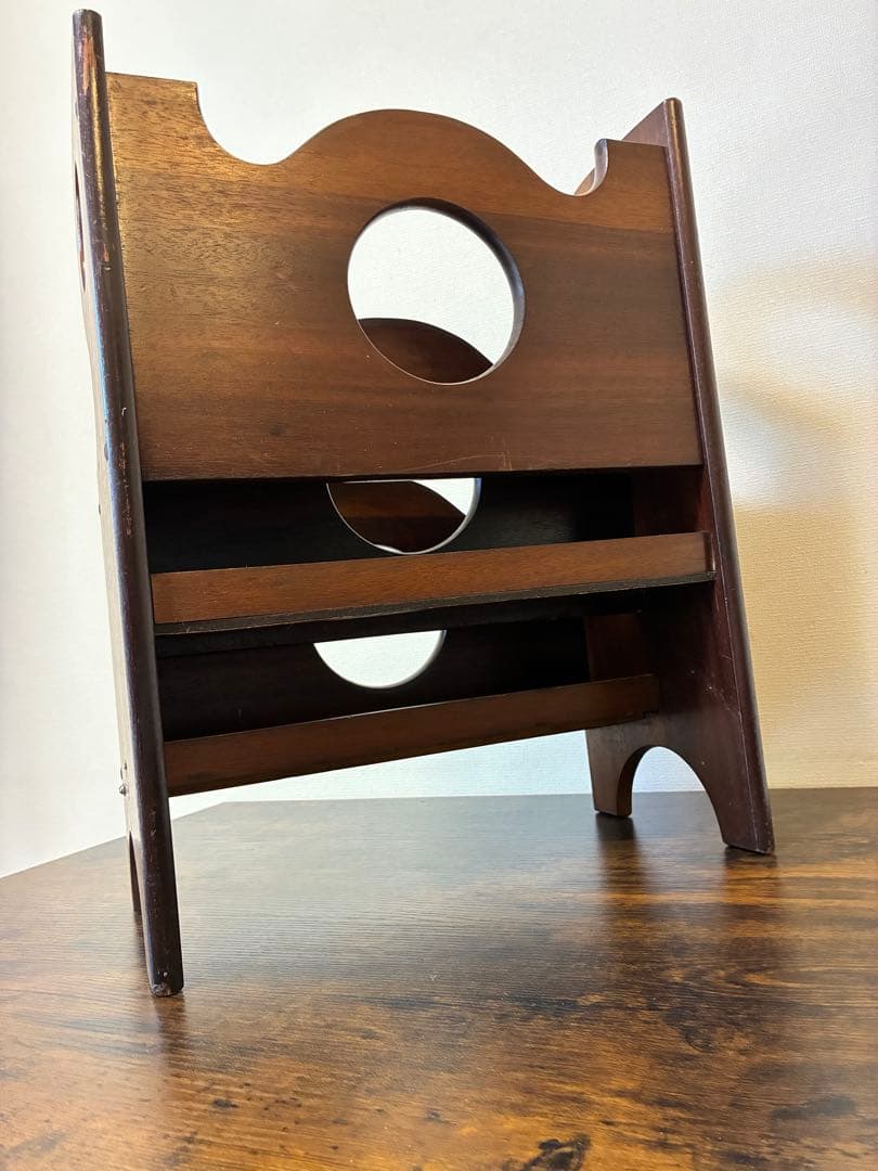 モダン　マガジンラック　北欧スタイル　古道具　小物入れ　ビンテージ雑貨　おしゃれ