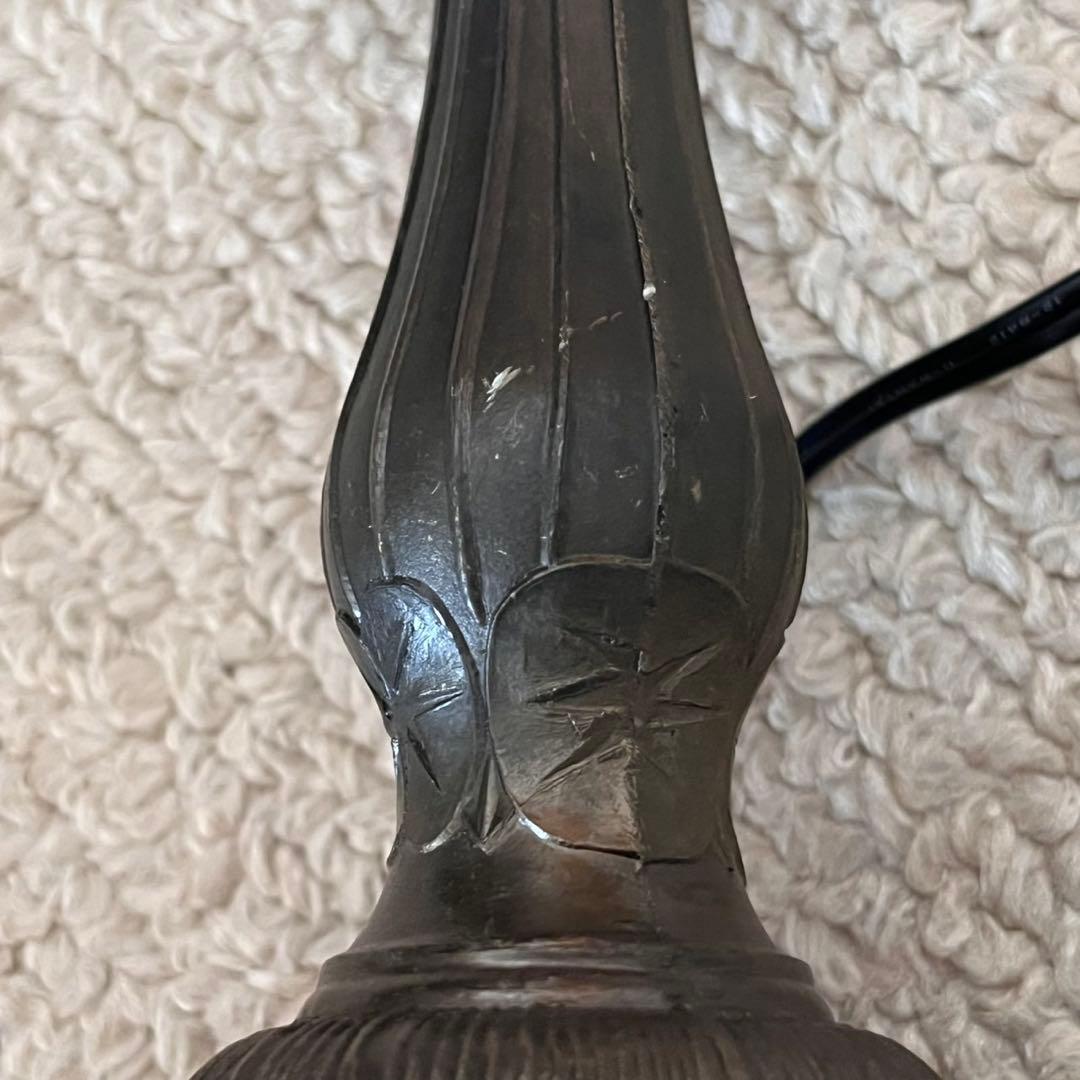 新品 ステンドグラス ランプ 花柄 スタンドライト レトロ