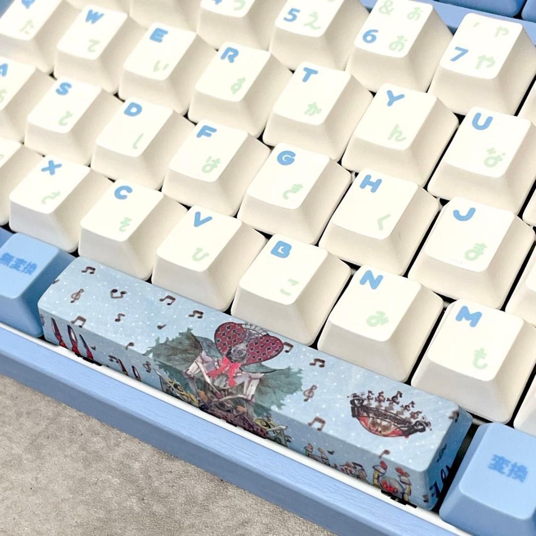 ふもコレ 魔法少女まどか☆マギカ ゲーミングキーボード 美樹さやかモデル 極美品