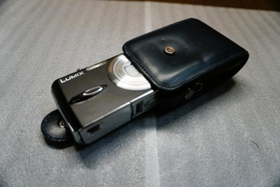 LUMIX DMC-FX01 美品＋純正オプションケース付き ブラック