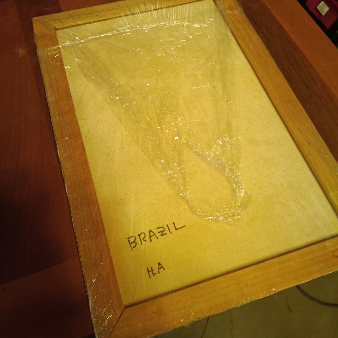 majira 油彩画 1985年 ブラジル