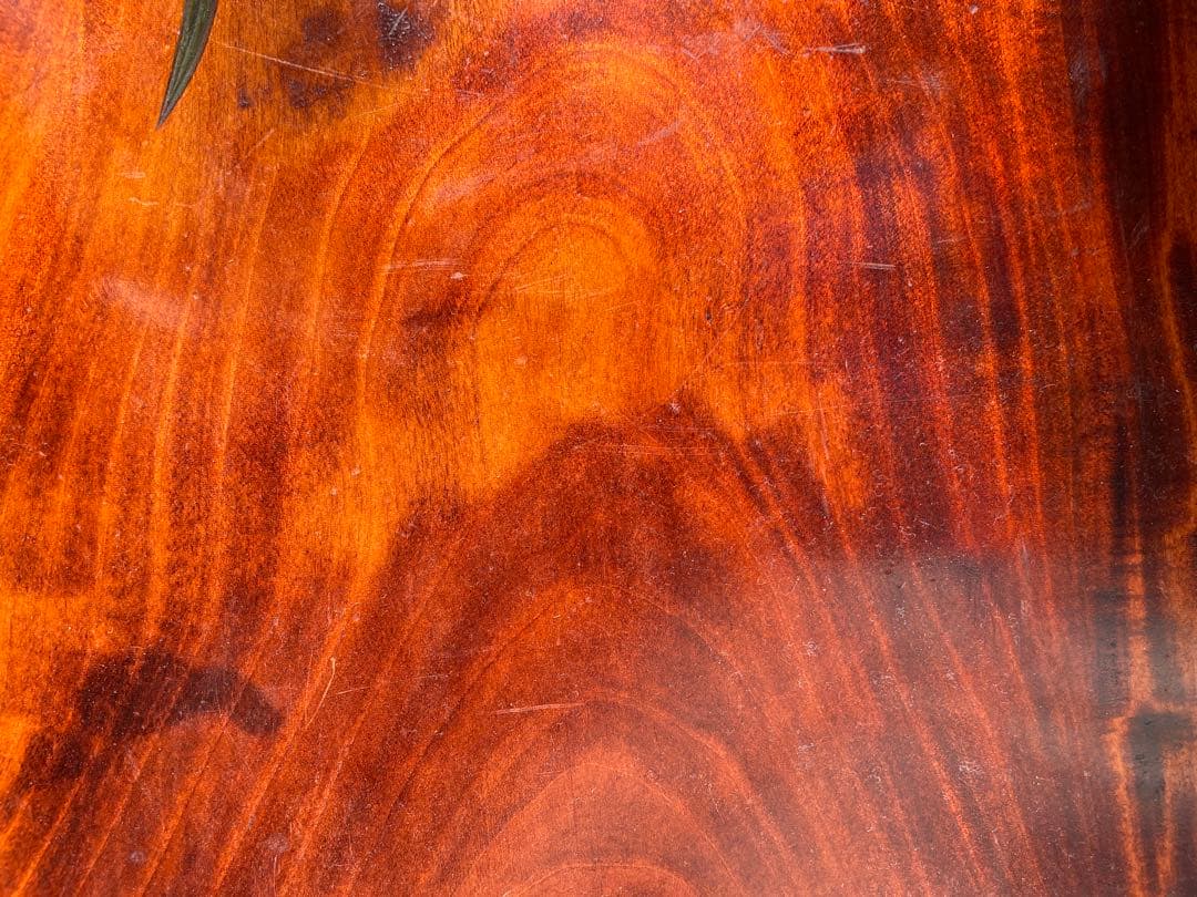 未使用　木製台座　讃岐彫　彫刻　飾り台　床の間