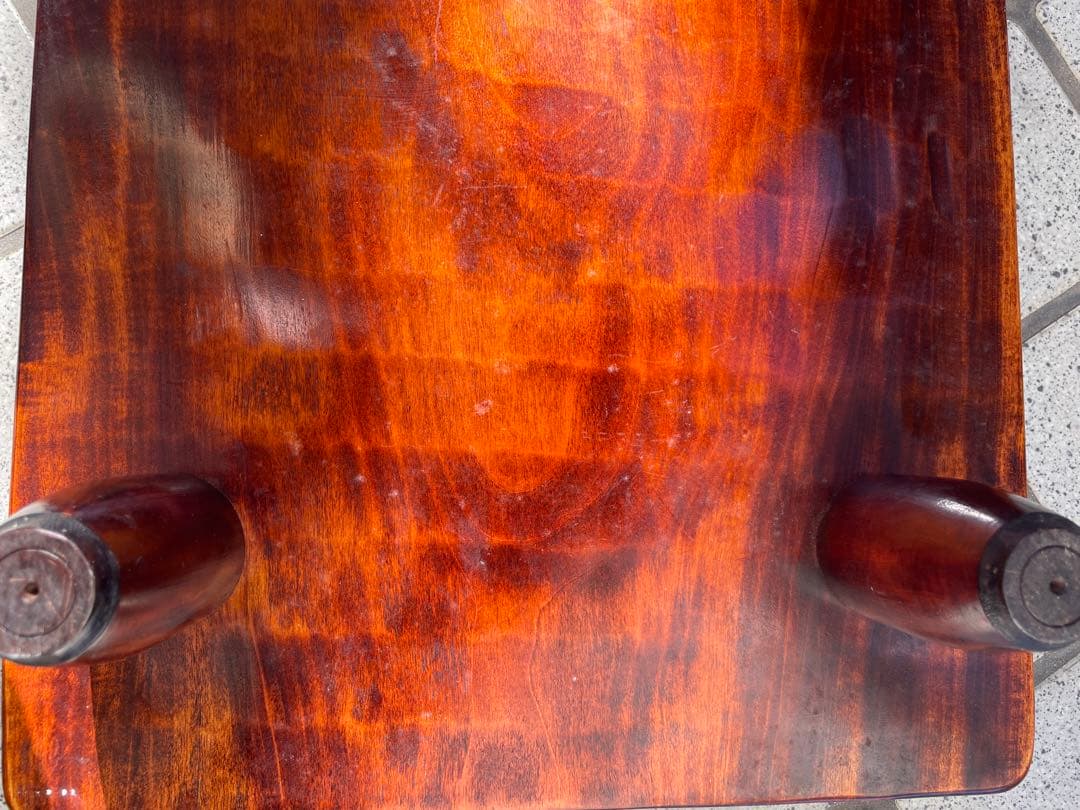 未使用　木製台座　讃岐彫　彫刻　飾り台　床の間