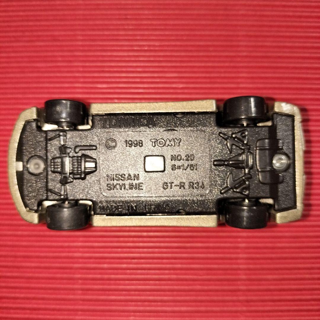 トミカ（P＆S）『スカイラインGT−R（R34）M−spec』未開封品
