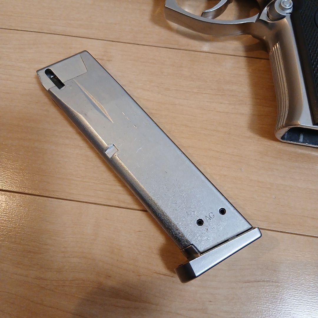 M92FS ステンレスモデル 固定スライドガスガン　対象年齢１８歳以上