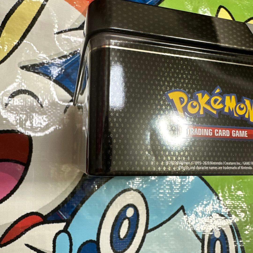 ポケモン　海外　缶ケース③ メッソン　ヒバニー　サルノリ