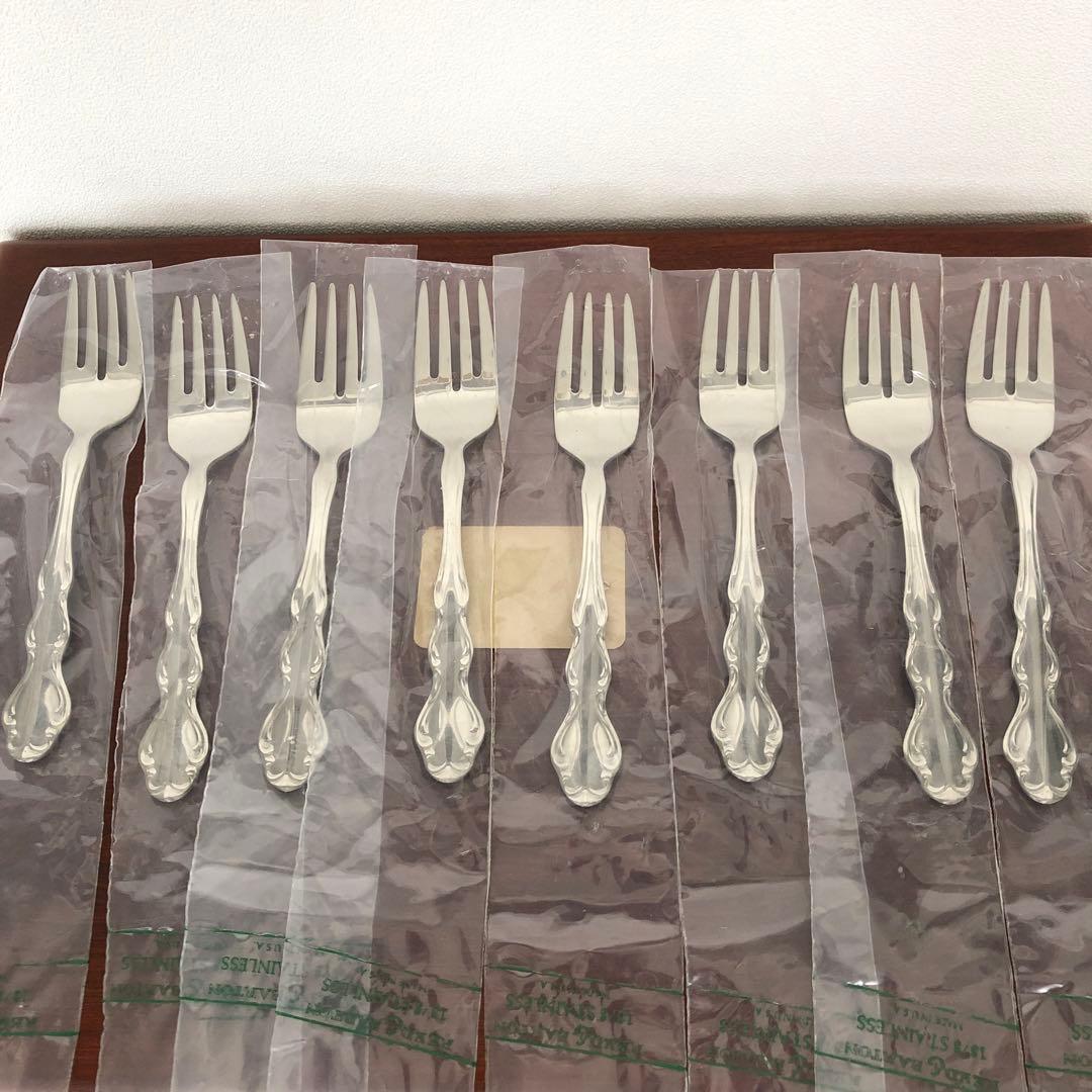 USA製　REED&BARTON ステンレスカトラリー44本　リード＆バートン