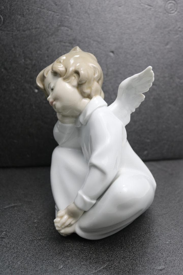 リヤドロ　LLADRO　人形　天使「 なんとかなるよ」