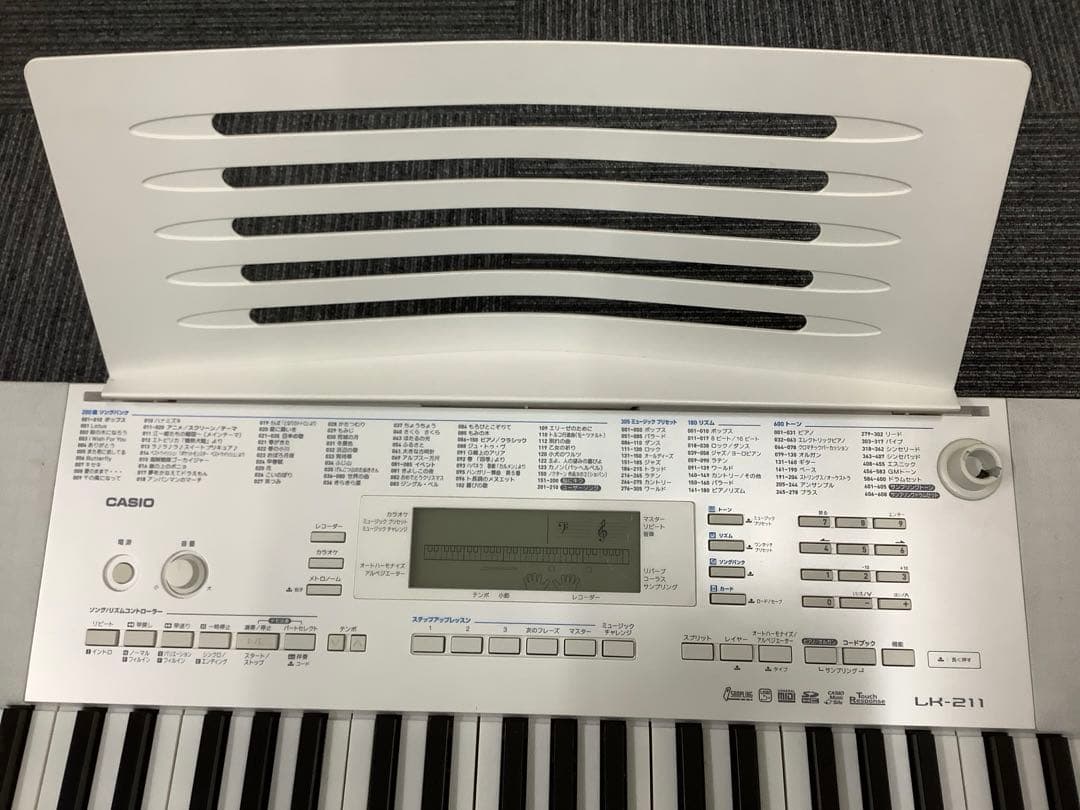カシオ CASIO 電子キーボード LK-211 ソフトケース付き 61鍵盤