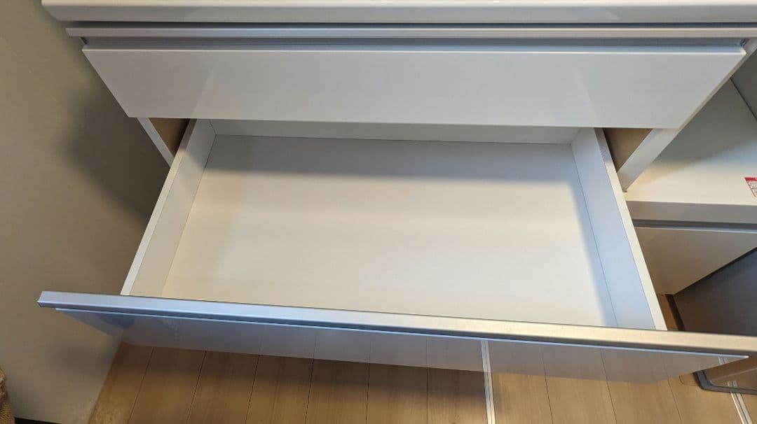 送料込【3/24-26発送】ニトリ　キッチンボード　レジューム　白　幅120cm