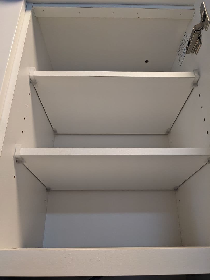 送料込【3/24-26発送】ニトリ　キッチンボード　レジューム　白　幅120cm