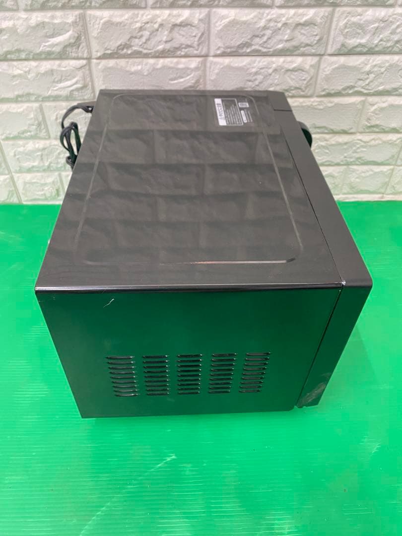 中古】RE-F163-B(ブラック) オーブンレンジ 16L フラット庫内