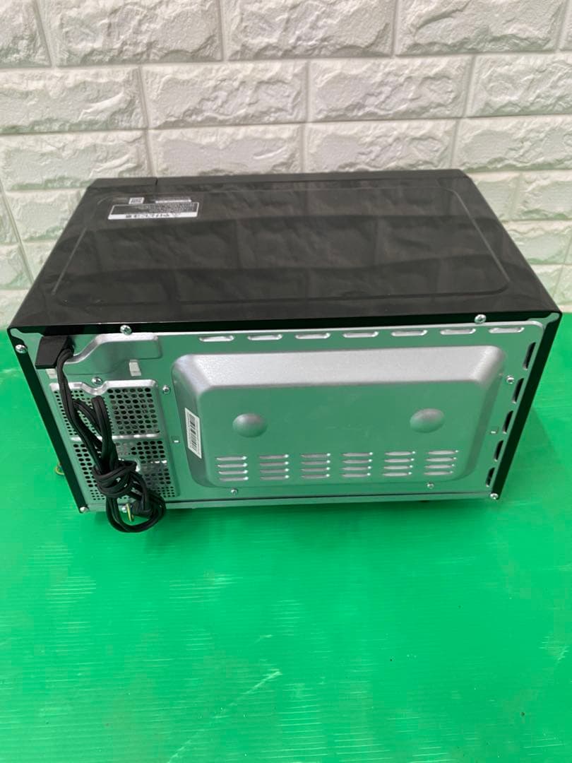 中古】RE-F163-B(ブラック) オーブンレンジ 16L フラット庫内