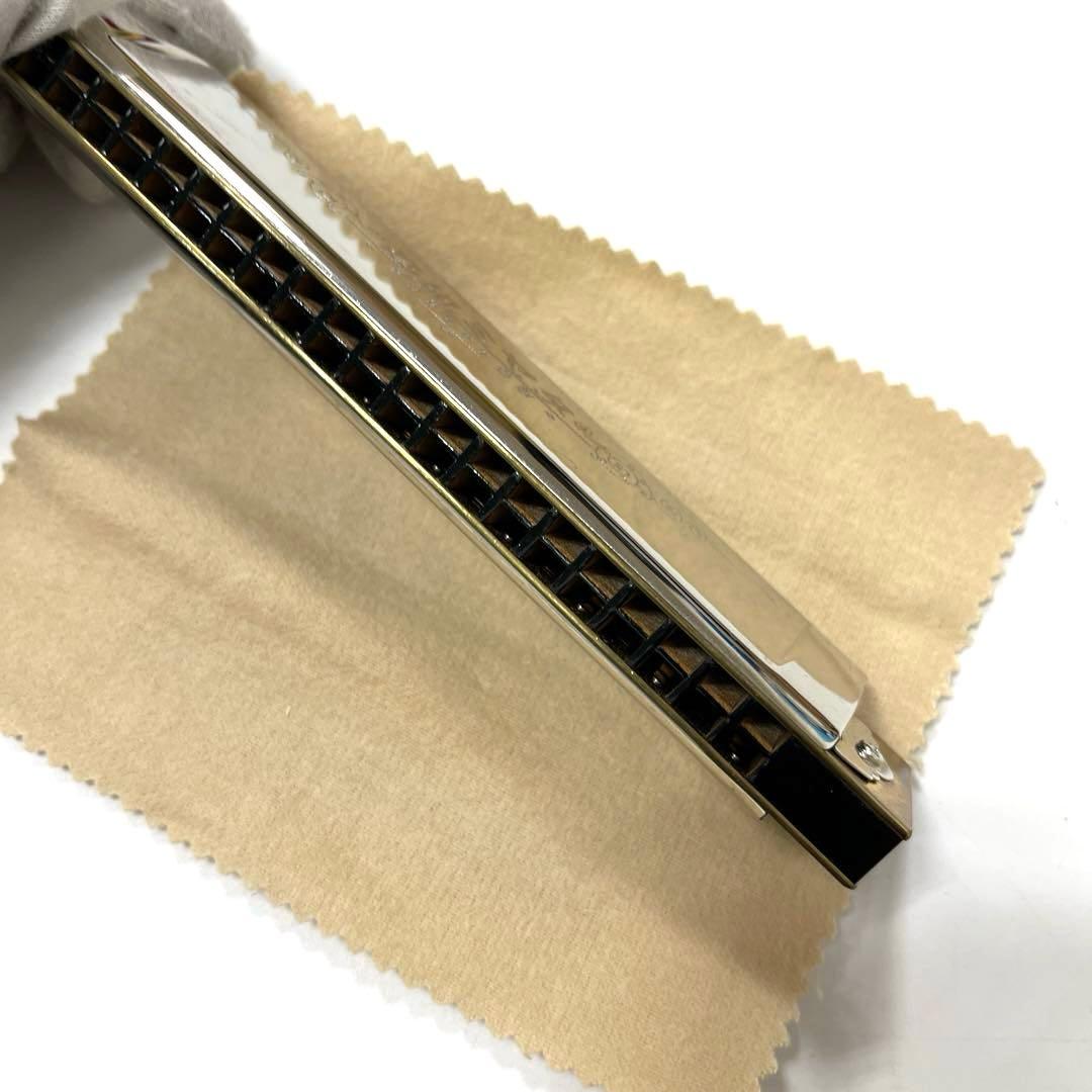 <高級ミヤタ>宮田東峰先生監製　複音ハーモニカセット　A調・C調