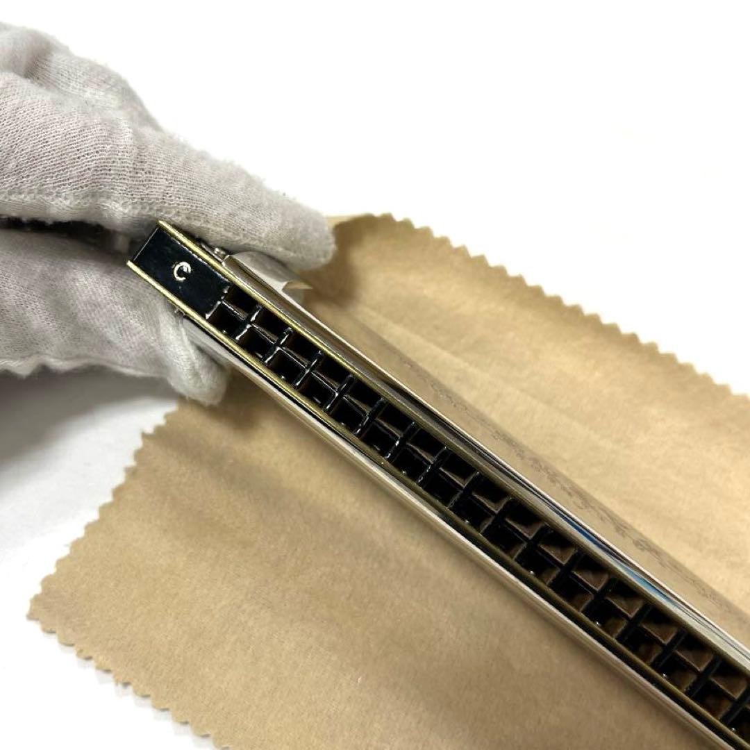 <高級ミヤタ>宮田東峰先生監製　複音ハーモニカセット　A調・C調