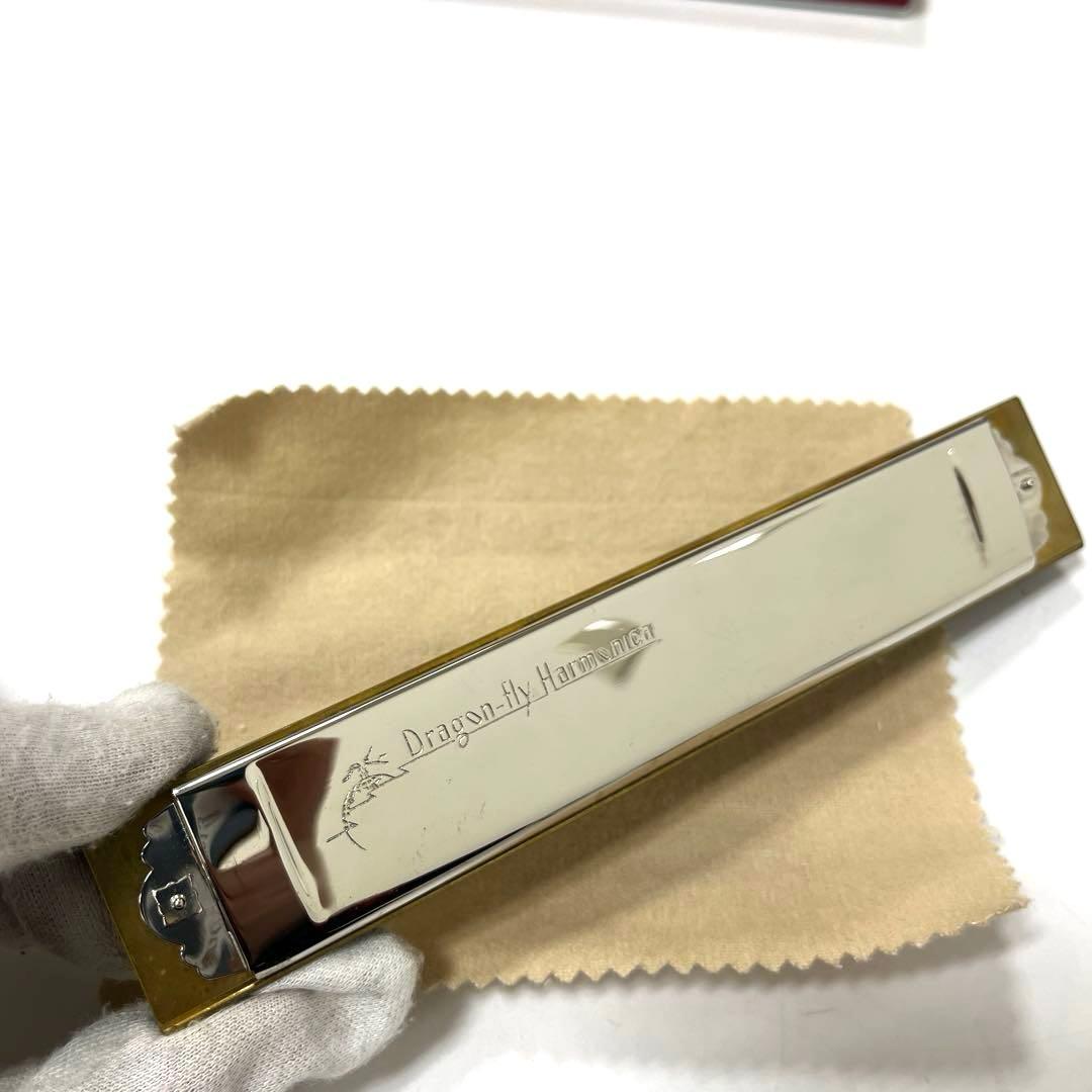 <高級ミヤタ>宮田東峰先生監製　複音ハーモニカセット　A調・C調