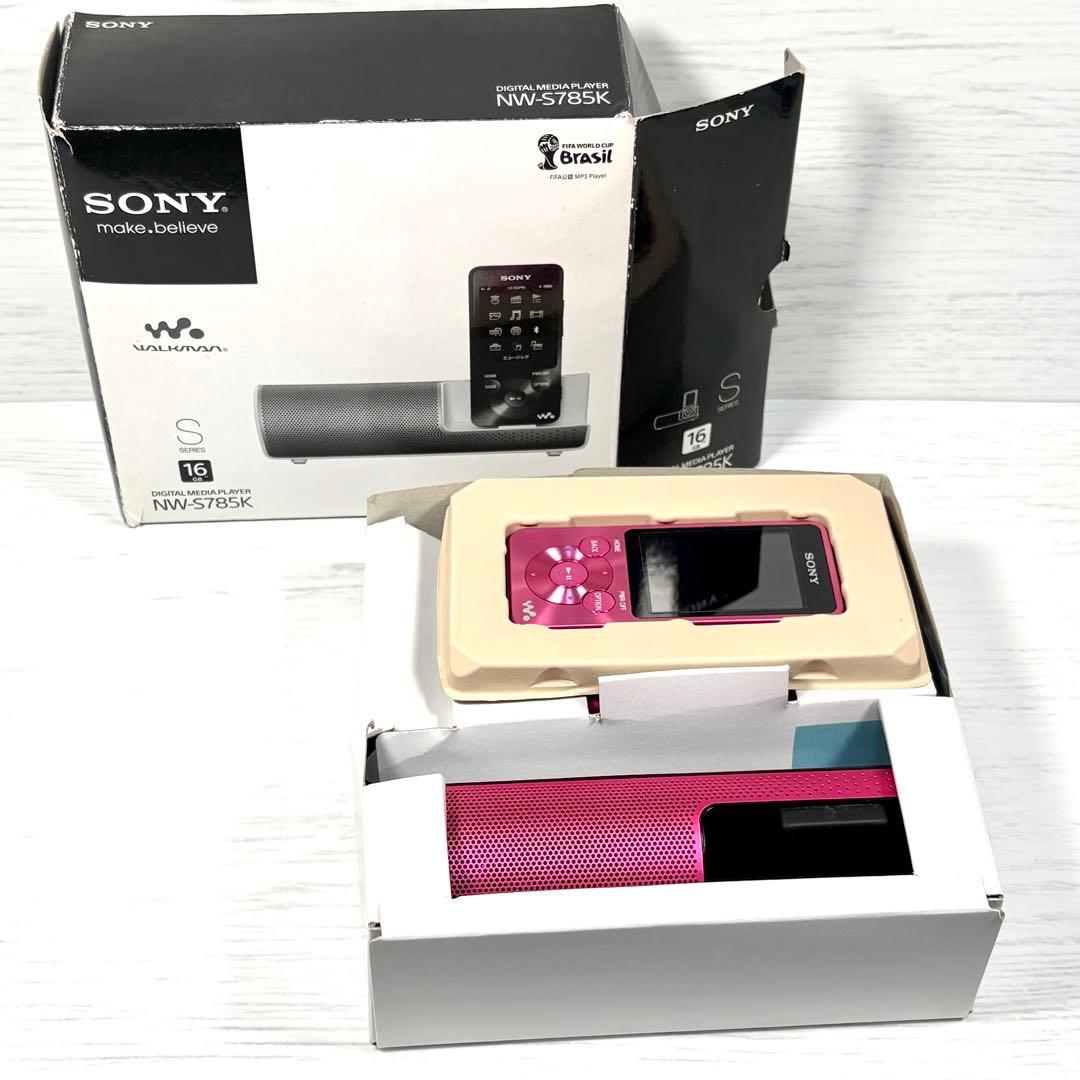 SONY WALKMAN ソニーウォークマン　充電器説明書付き　NW-S785K
