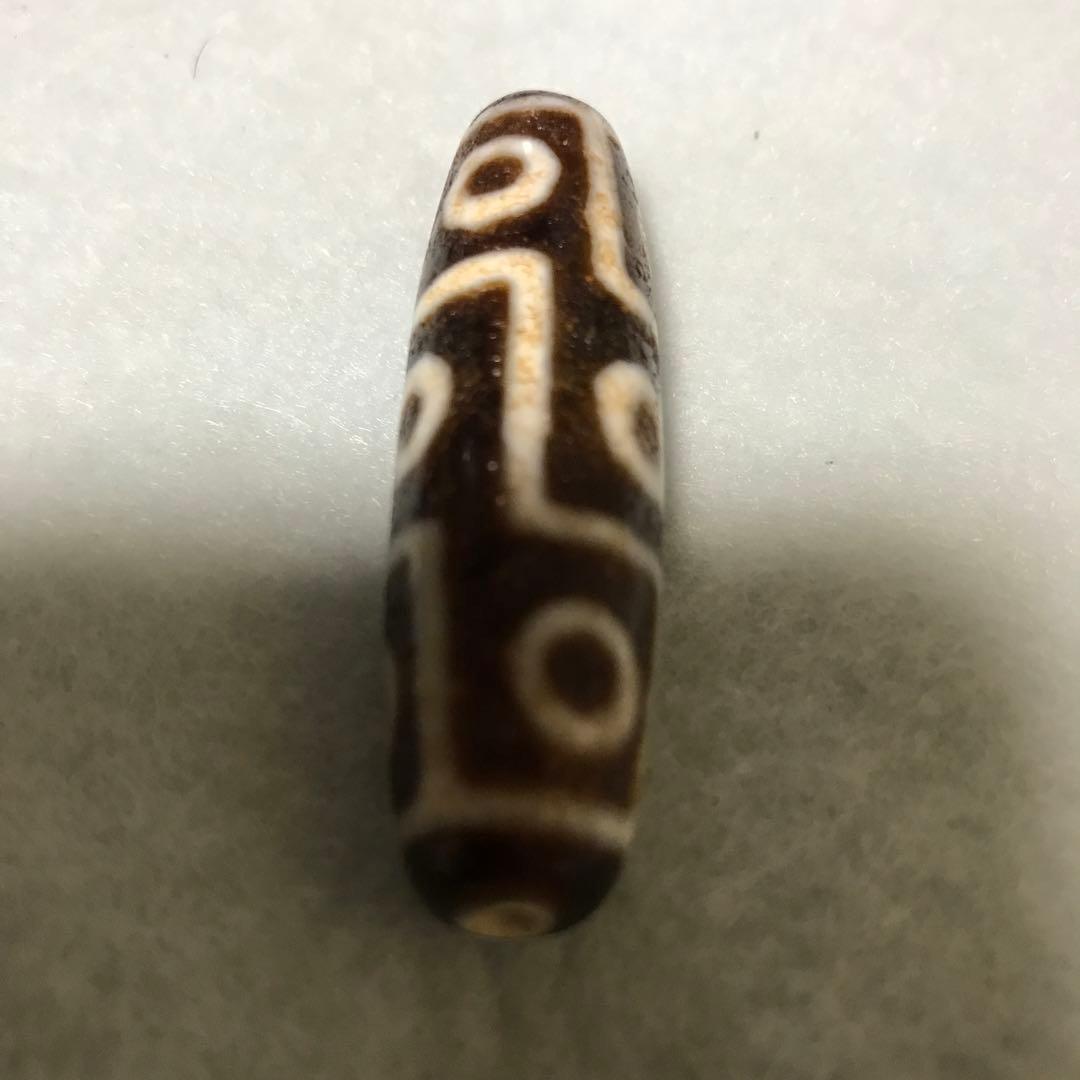あ*こ様 超激レア珍品‼︎　古代九眼天珠　馬蹄痕　東樂　陸發賓石天珠　特別出品