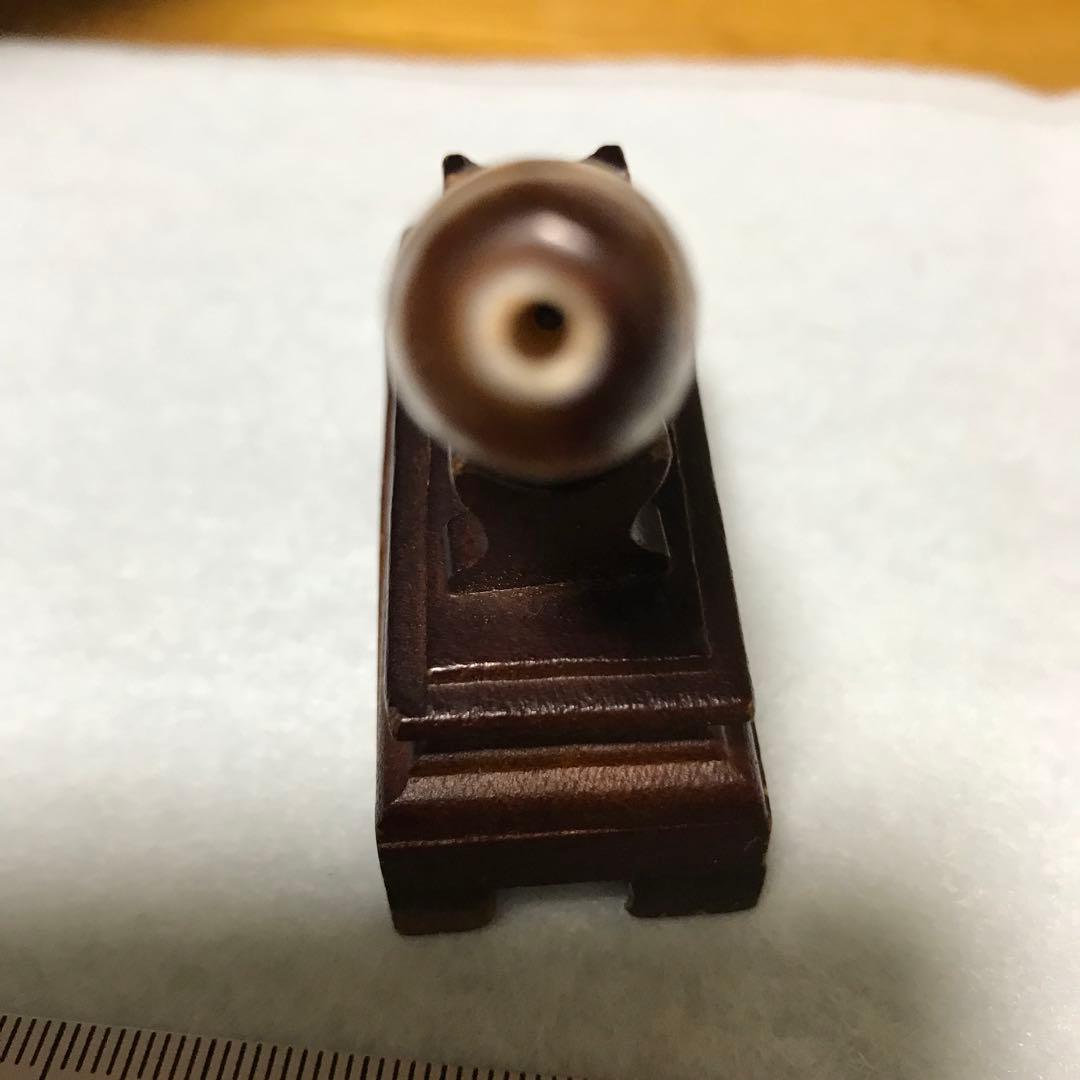 あ*こ様 超激レア珍品‼︎　古代九眼天珠　馬蹄痕　東樂　陸發賓石天珠　特別出品