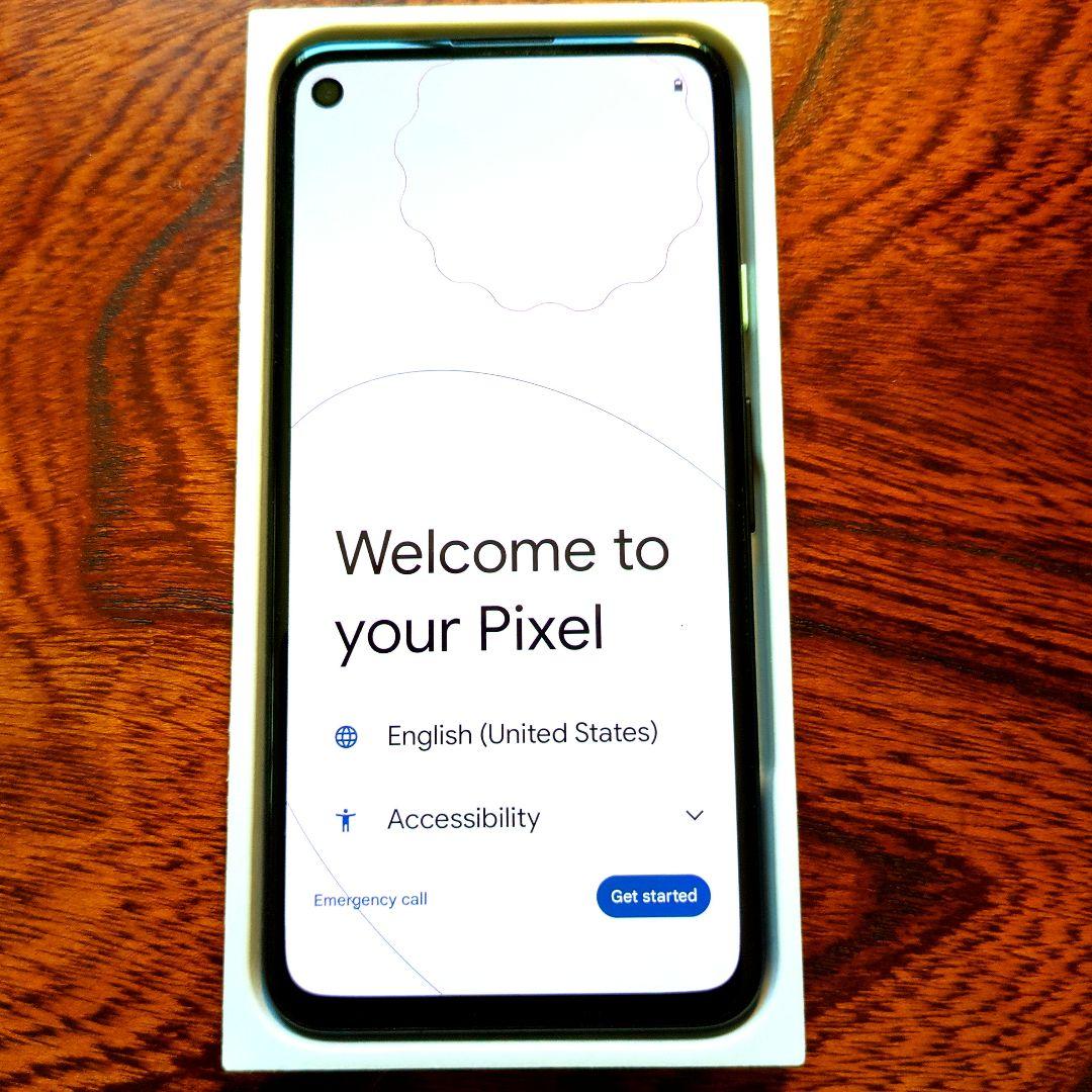 スマートフォン本体 Google Pixel4a (125GB)