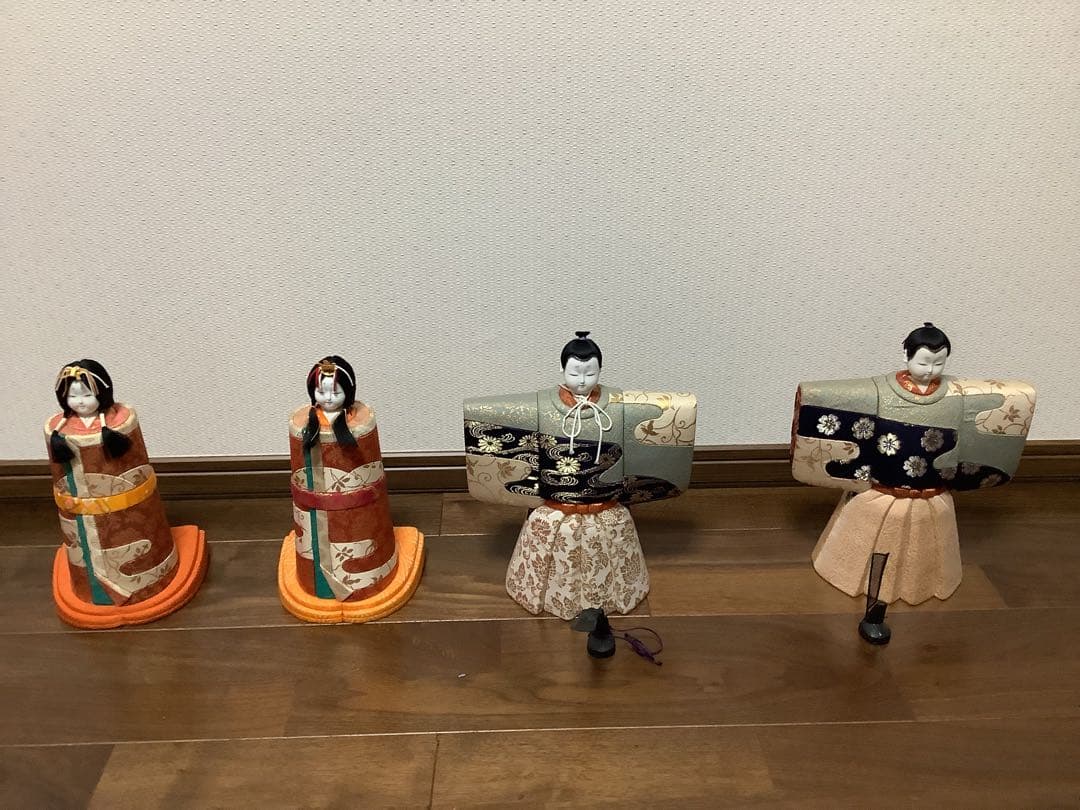 木目込み雛人形、雛壇、屏風