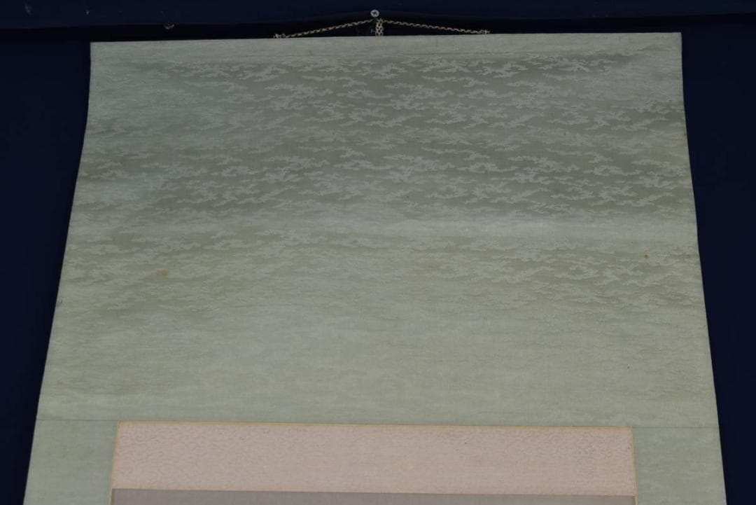 【真作】円堂/朝陽図/掛軸☆宝船☆AB-403