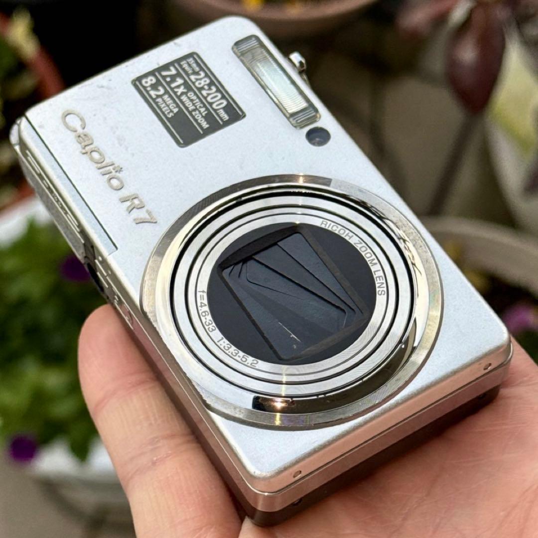 ☆動作OK RICOH コンデジ caplio R7 バッテリー&SDカード付き