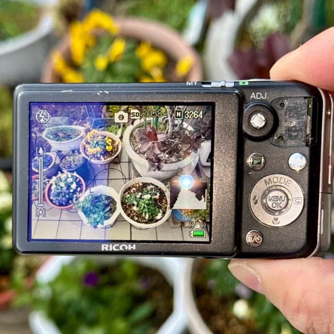 ☆動作OK RICOH コンデジ caplio R7 バッテリー&SDカード付き