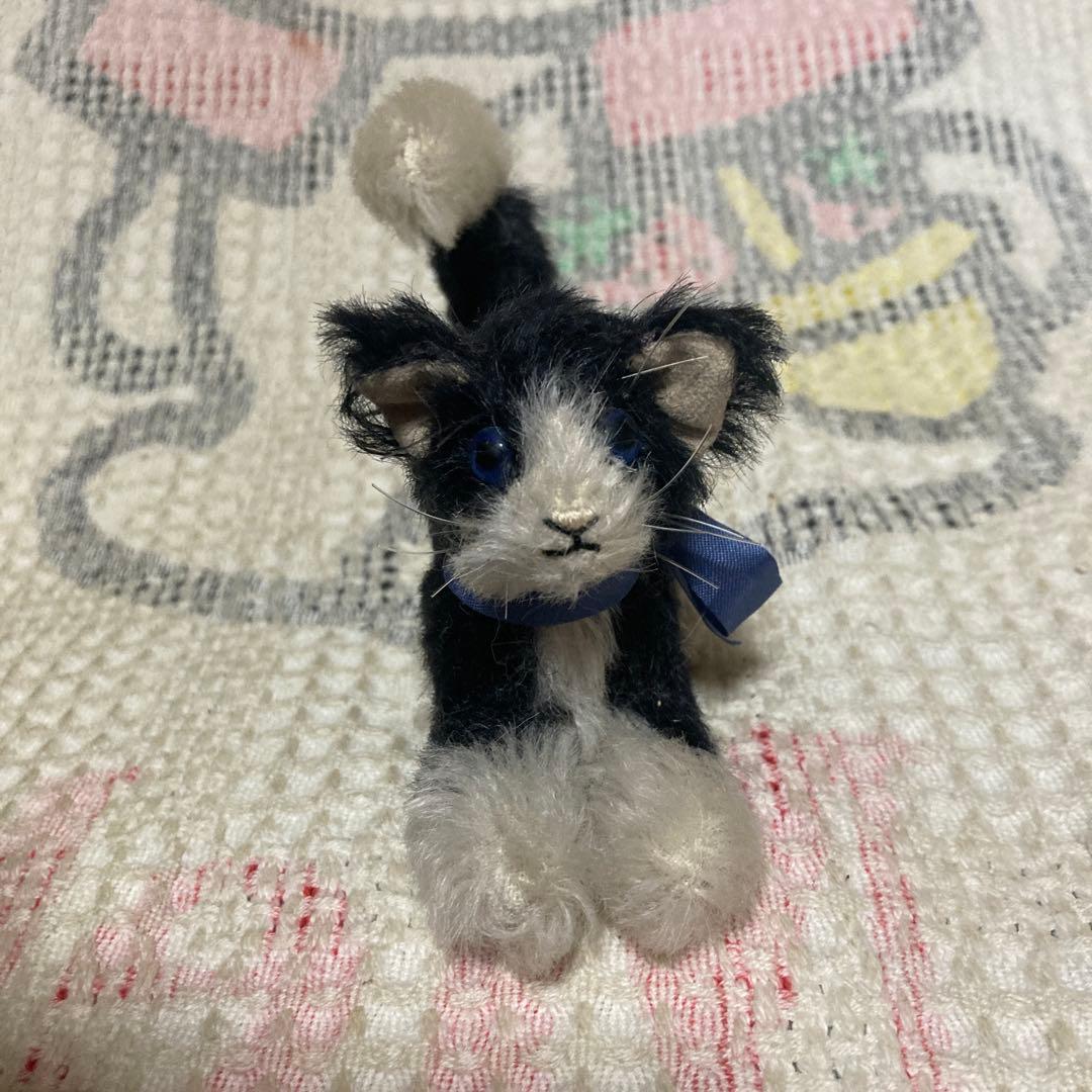 ハンドメイド　作家名不明　猫　2こセット　中古品　バラ売り不可