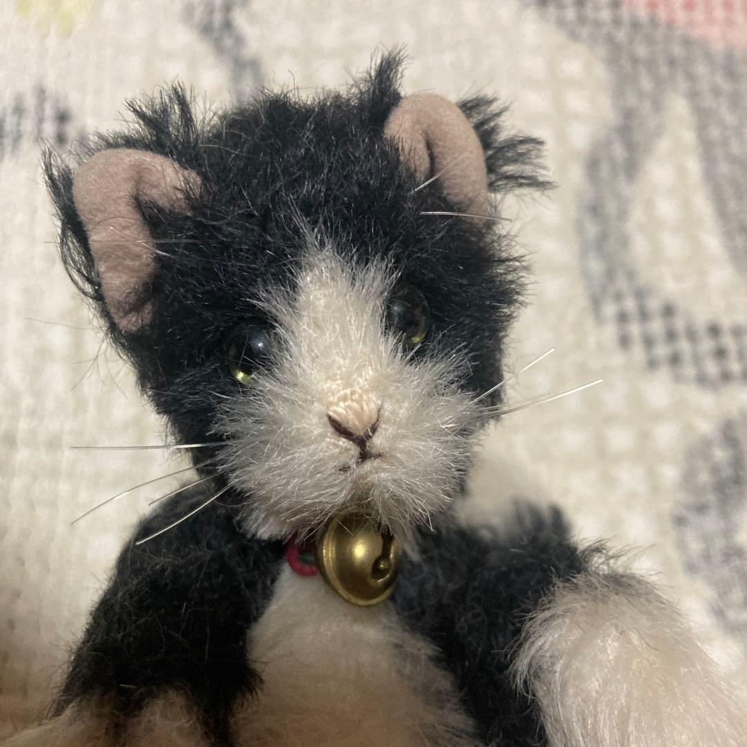 ハンドメイド　作家名不明　猫　2こセット　中古品　バラ売り不可