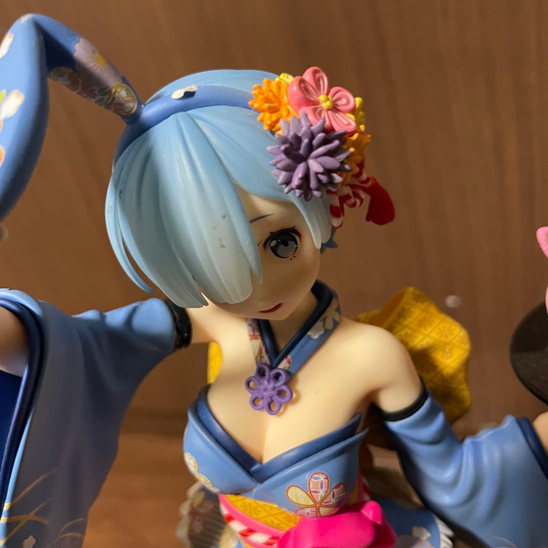 ジャンク Re:ゼロから始める異世界生活 レム 和バニー フィギュア