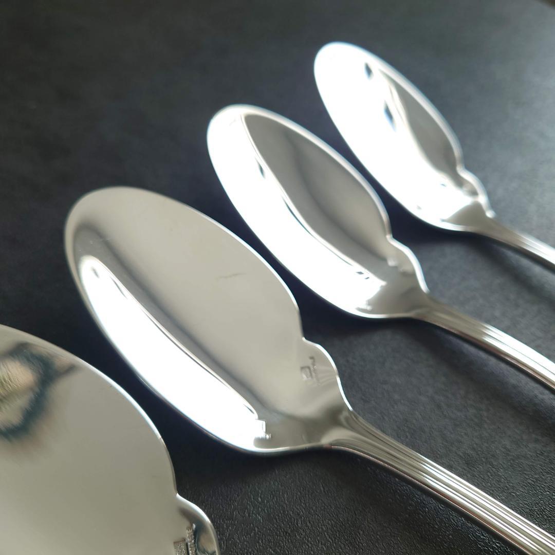 極希少 極美品 クリストフル アルビ ソーススプーン 6点