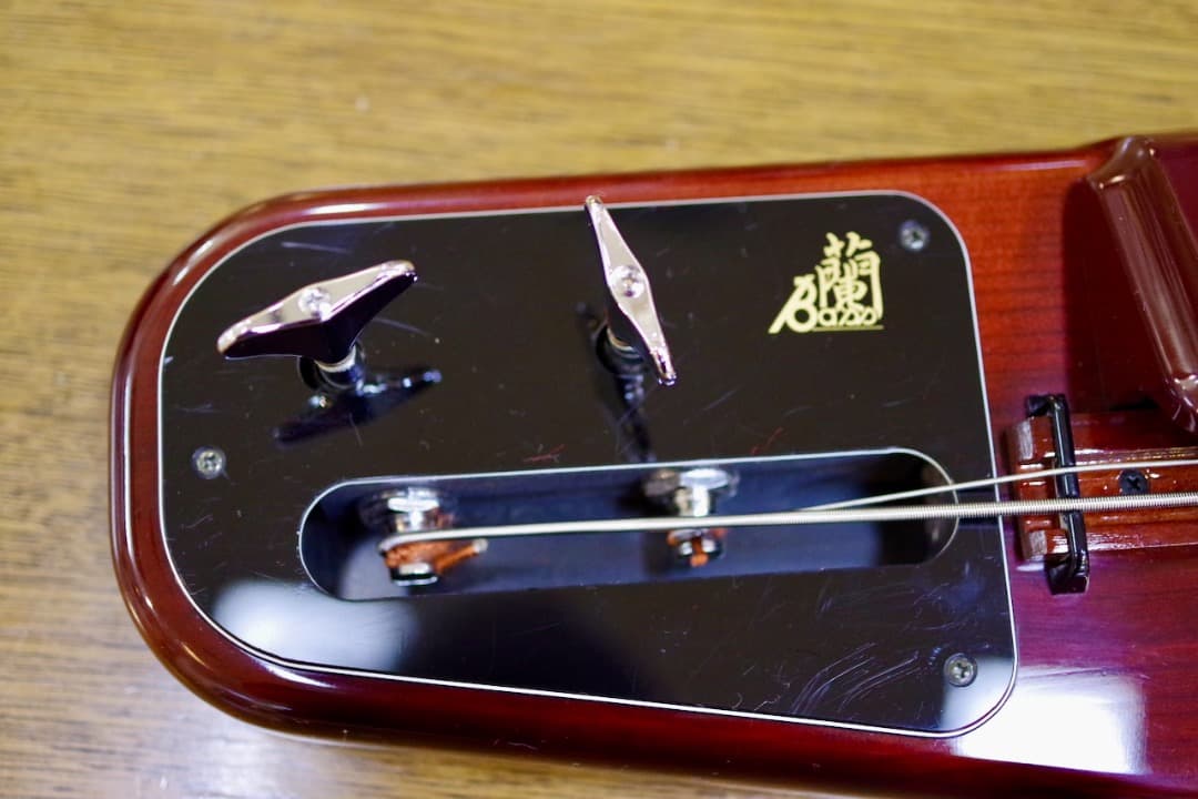 SUZUKI 電気大正琴 蘭 バス（セミハードケース付）