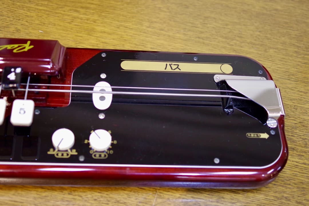 SUZUKI 電気大正琴 蘭 バス（セミハードケース付）