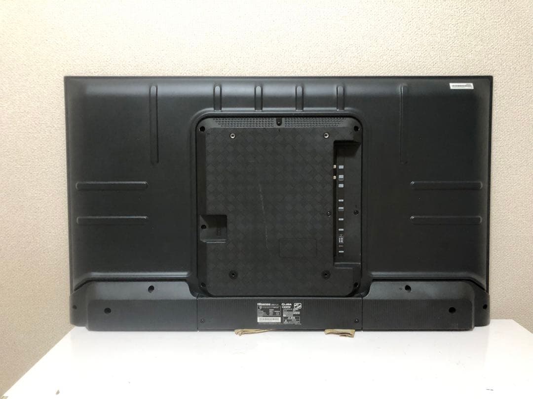 美品 ハイセンス 43V型 液晶テレビ 4Kチューナー内蔵 43E6G 壁掛け用