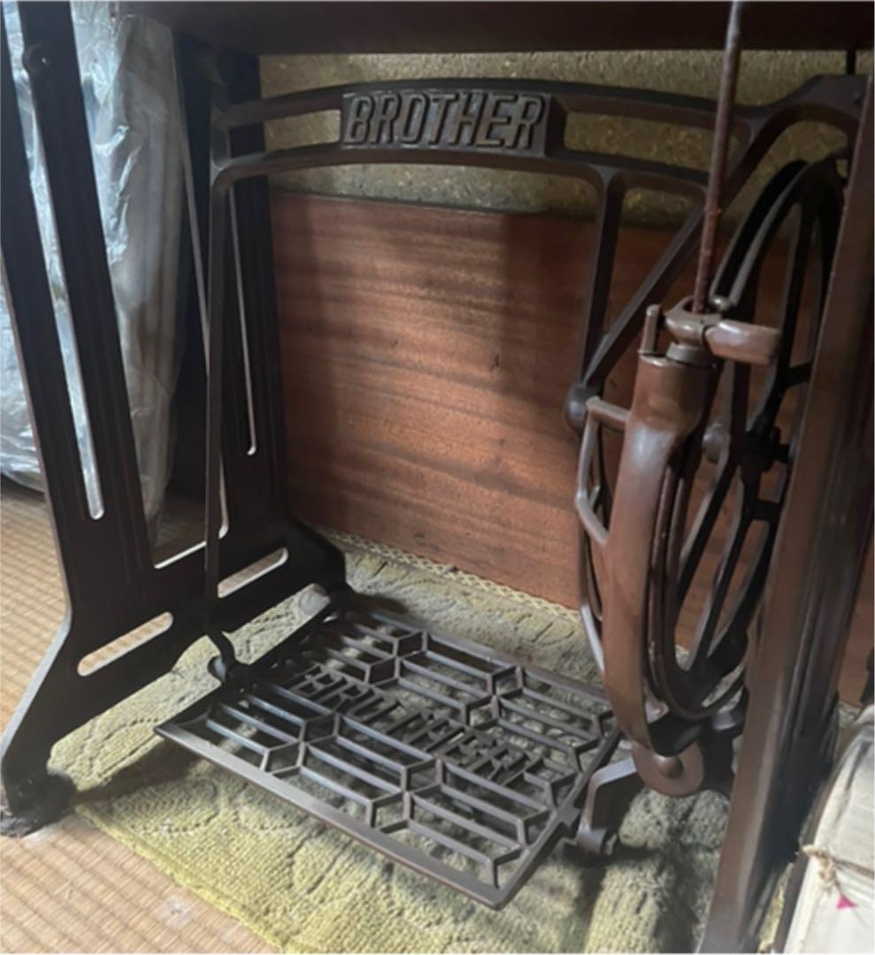 ブラザー足踏み式ミシン