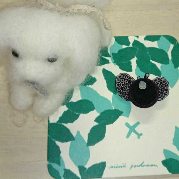 ひらひら chocho ピアス ☆ ミナペルホネン