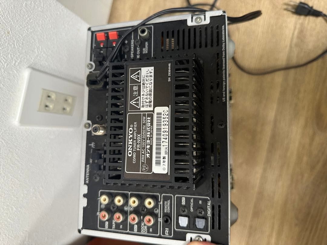 ONKYO FR-N9X ミニコンポ D-N9X スピーカー
