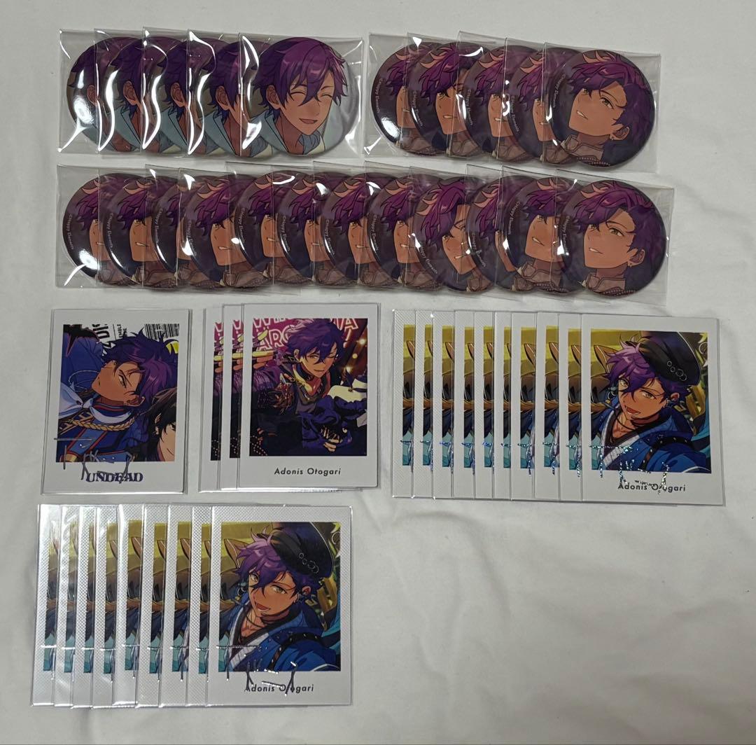 あんスタ 缶バッジ アクリルスタンド 乙狩アドニス まとめ売り