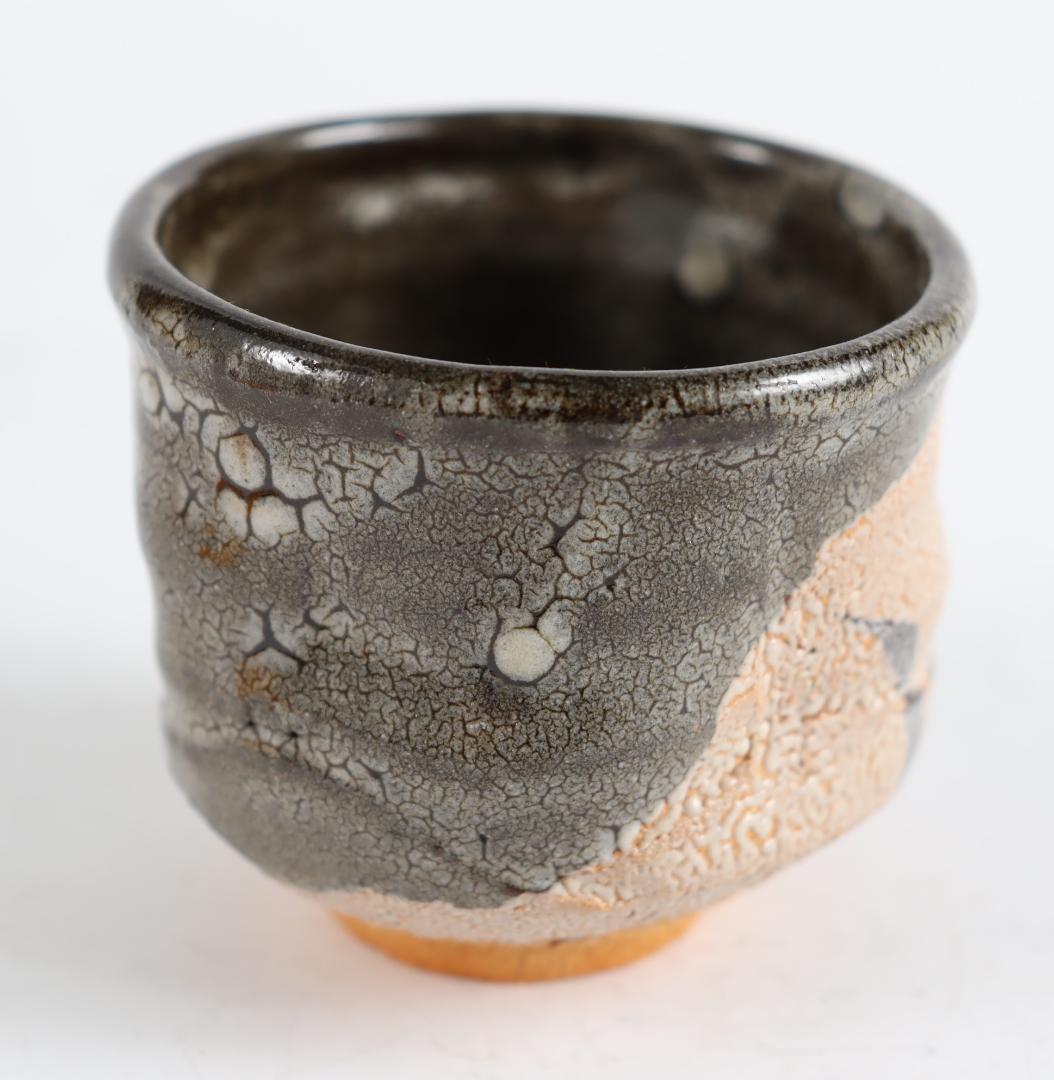 蜥蜴黒唐津 島谷啓介 ぐい呑 酒器 共箱