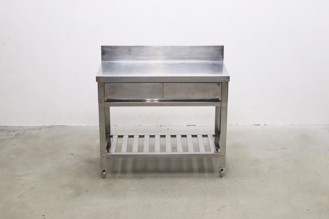 ステンレス 作業台 コンソール キャビネット 収納 キッチン カウンター