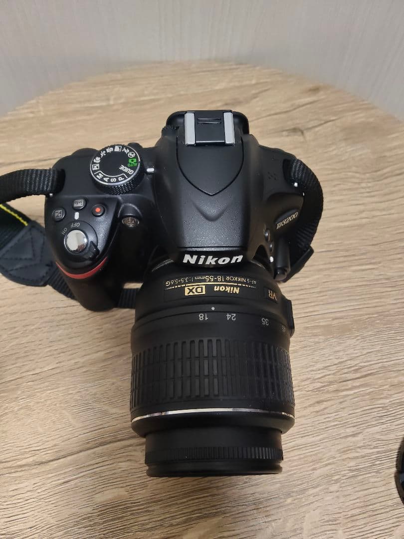 【ケース・SDカード付】Nikon D3200 2416万画素 動作完動品セット