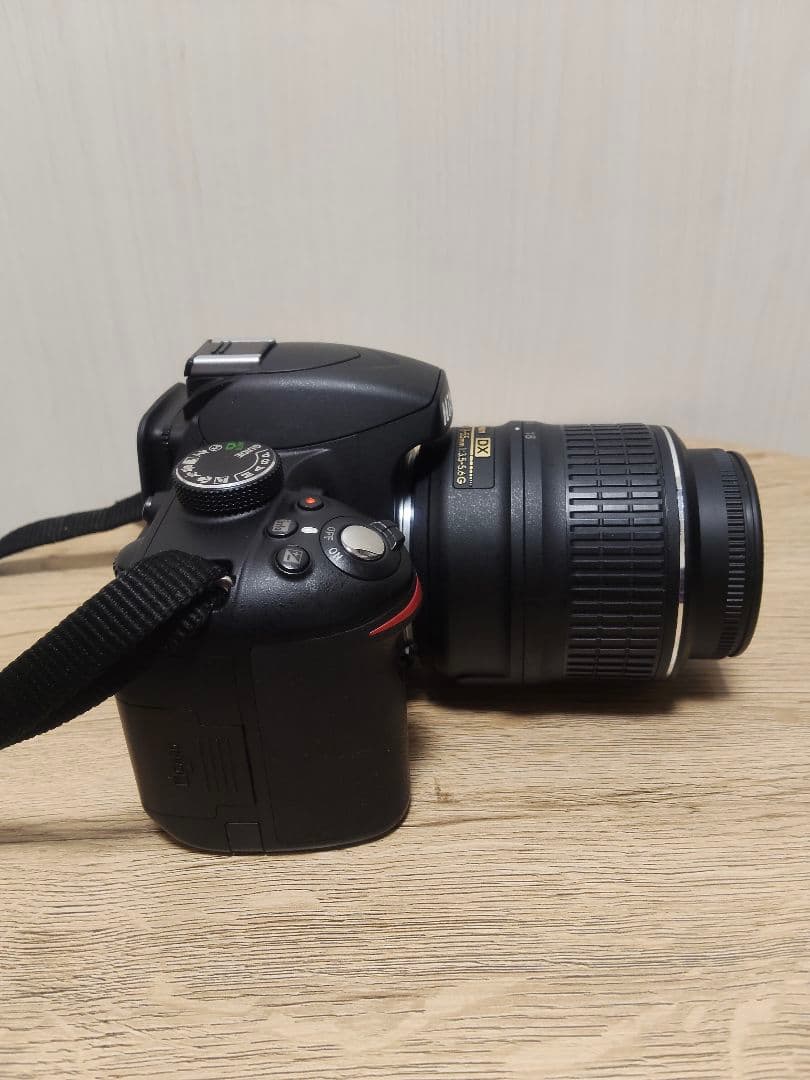 【ケース・SDカード付】Nikon D3200 2416万画素 動作完動品セット